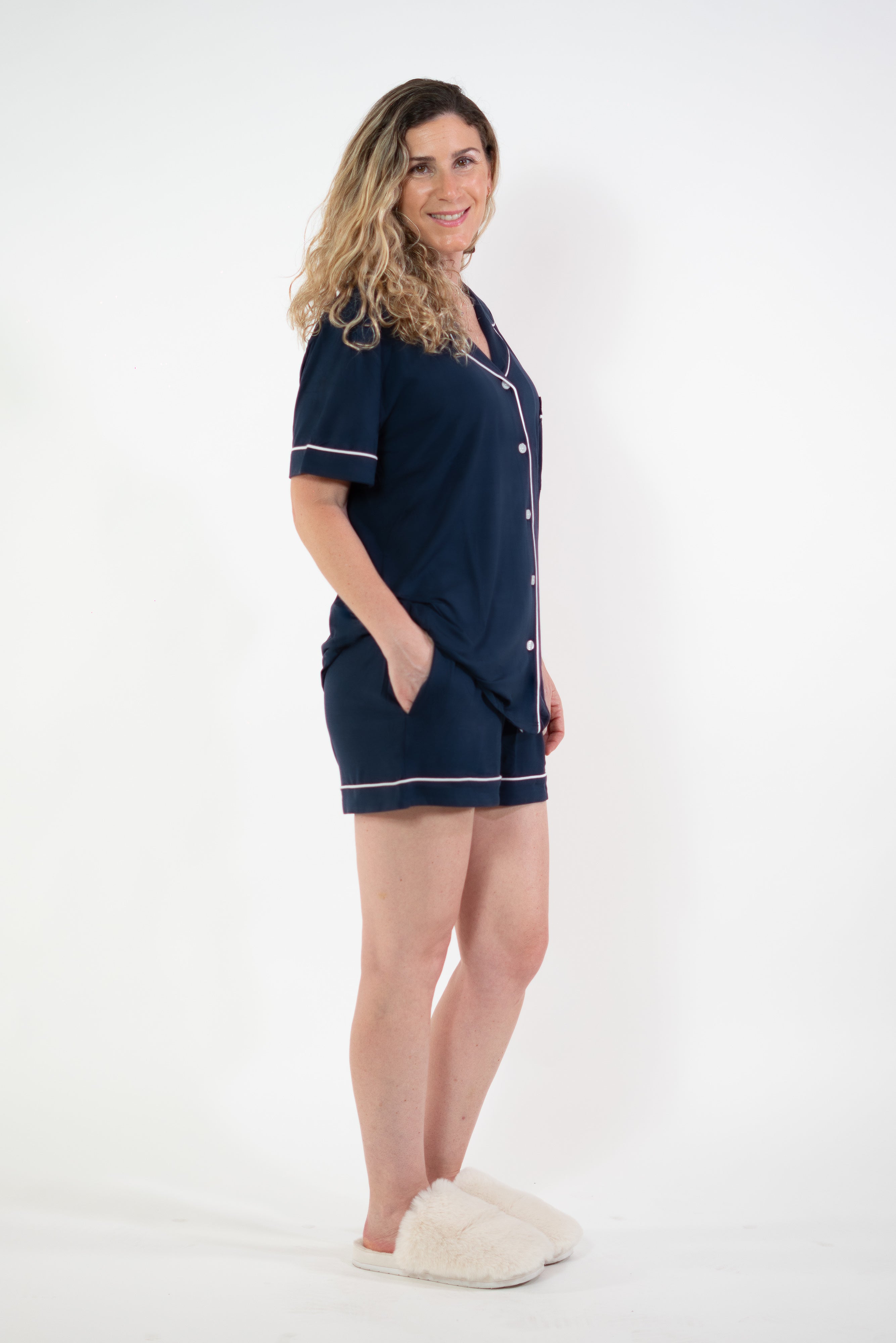 Pijama Short 100% Bambú