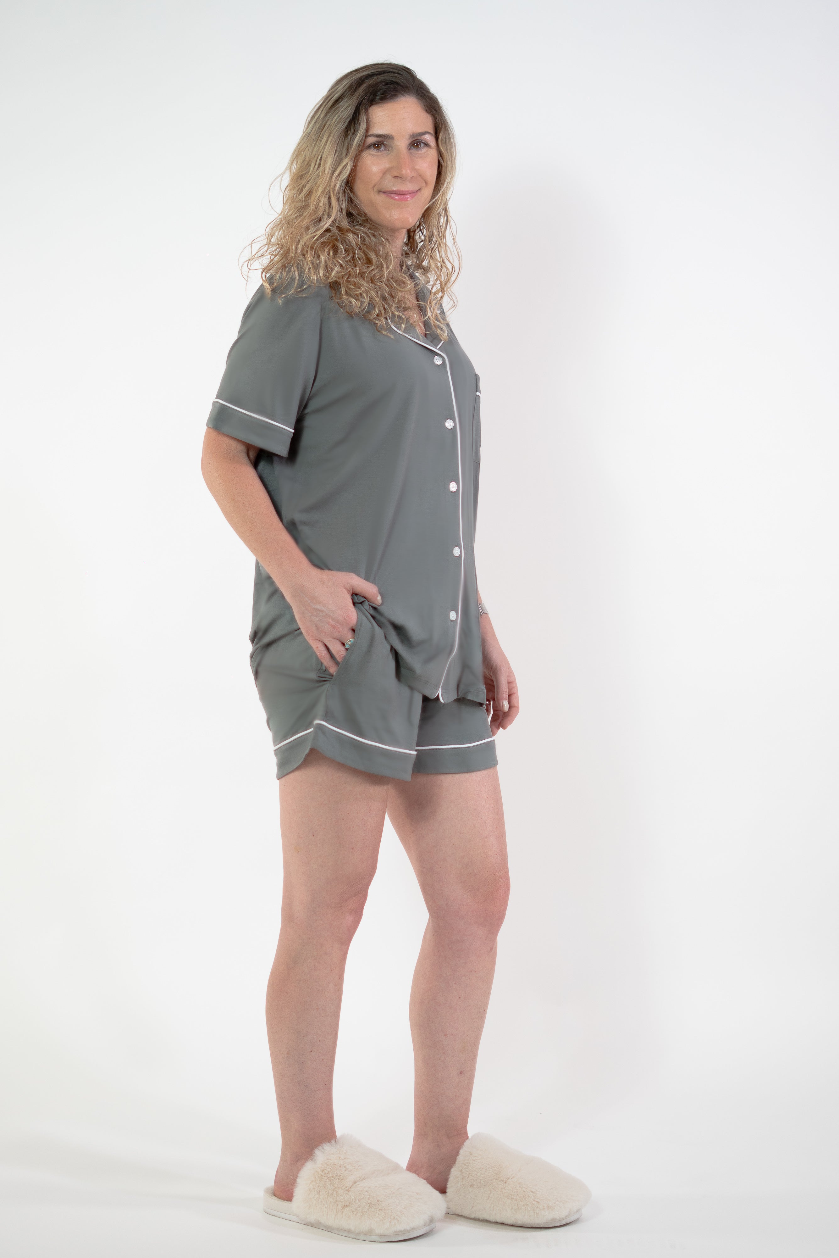 Pijama Short 100% Bambú