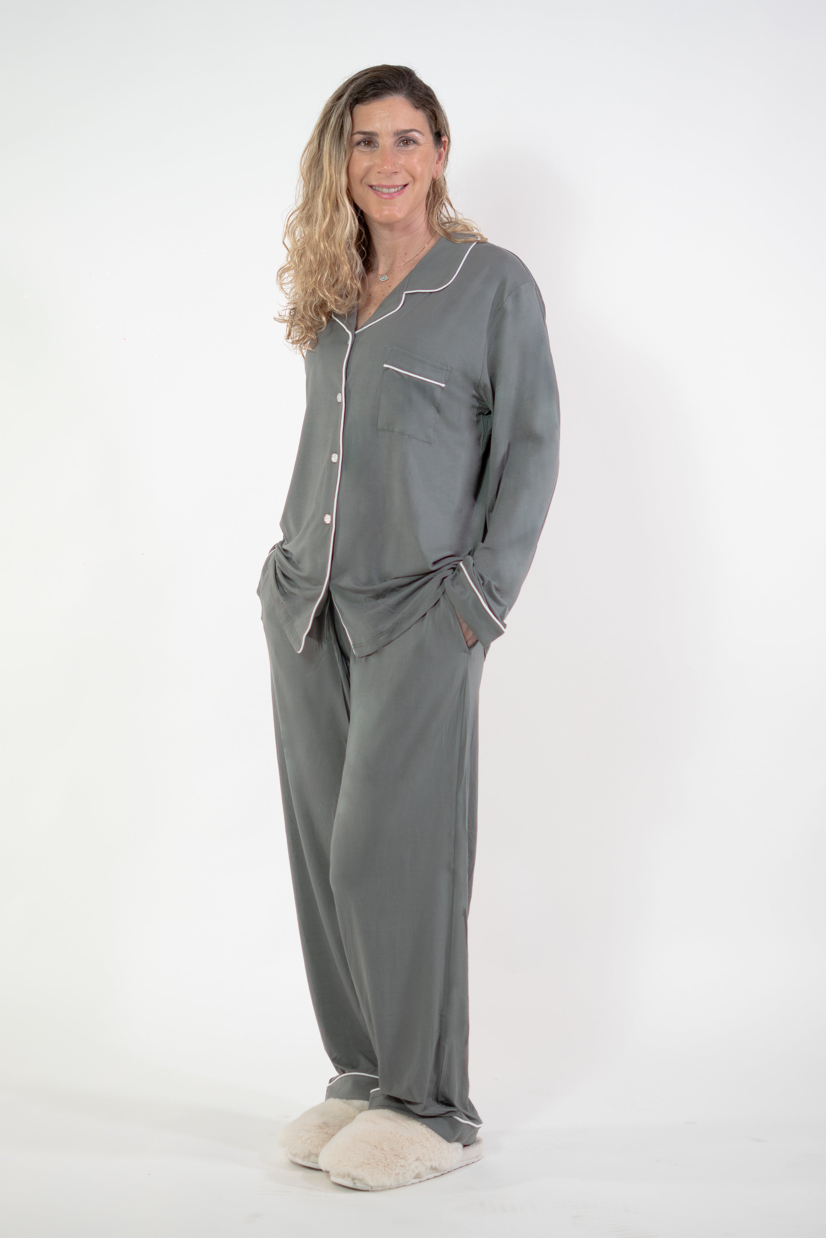 Pijama Largo 100% Bambú