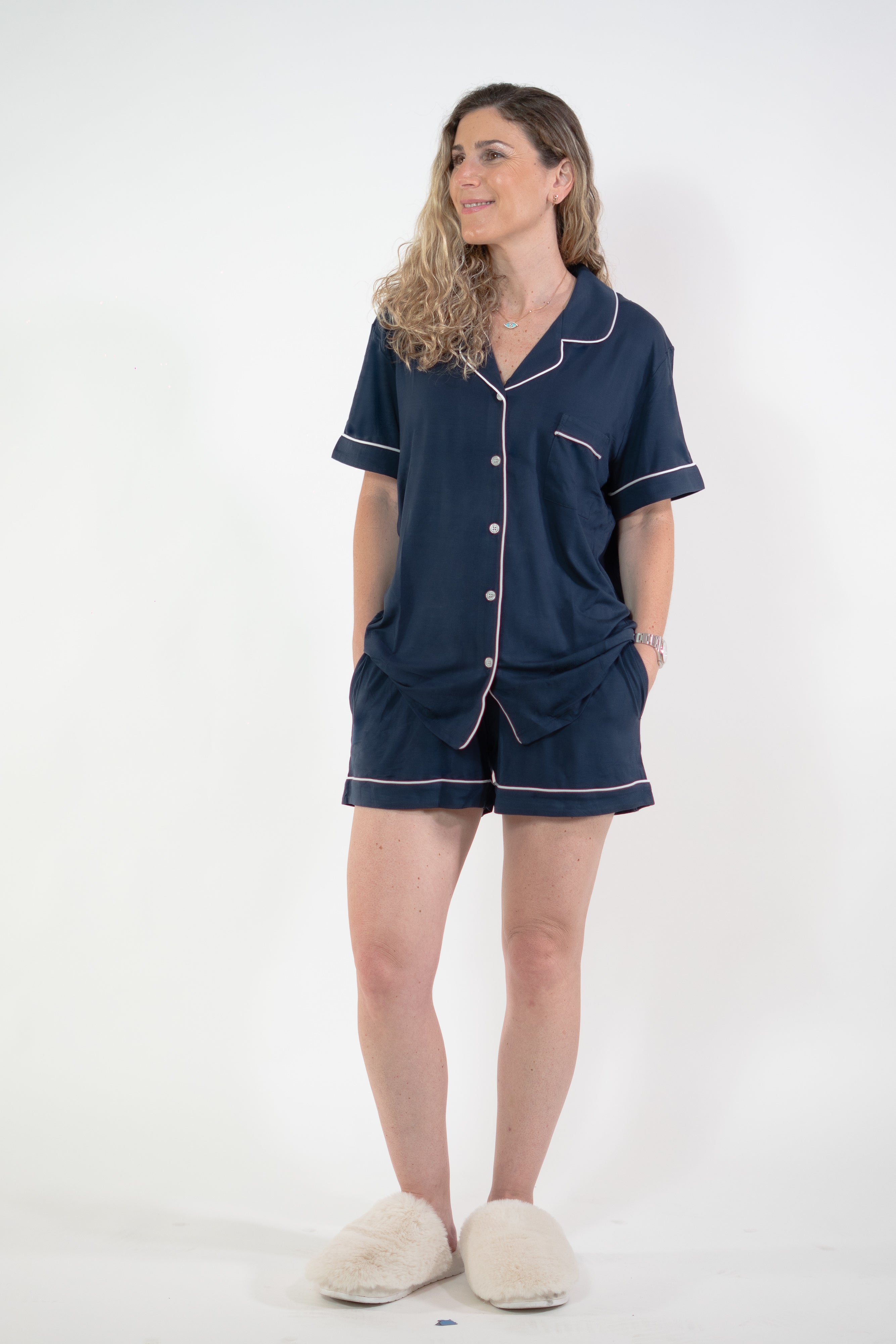 Pijama Short 100% Bambú