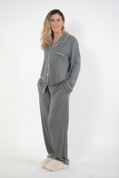 Pijama Largo 100% Bambú