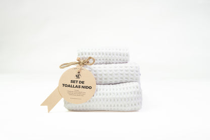 Set de toallas Nido
