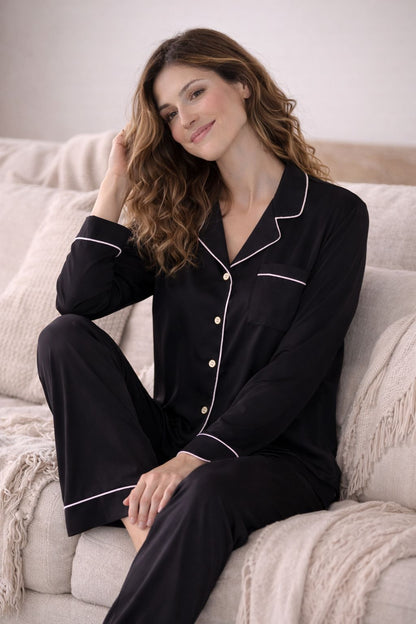 Pijama Largo 100% Bambú